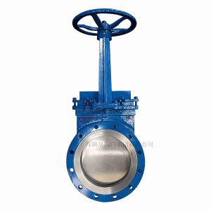 手動刀閘閥DN65，DN80，DN150鑄鋼10公斤